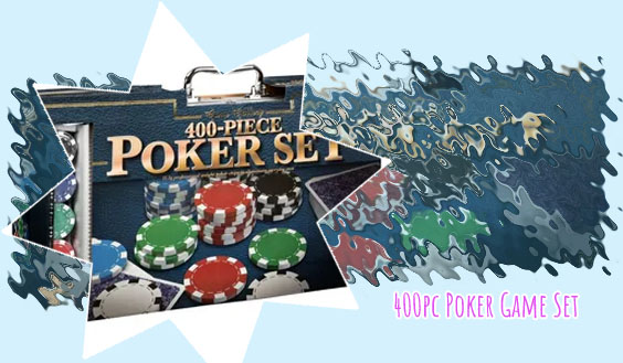 400pc poker game set