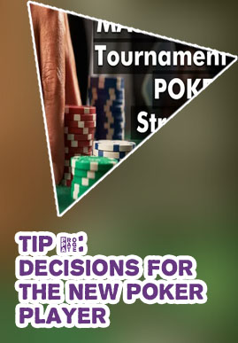 Best strategy for online poker tournaments