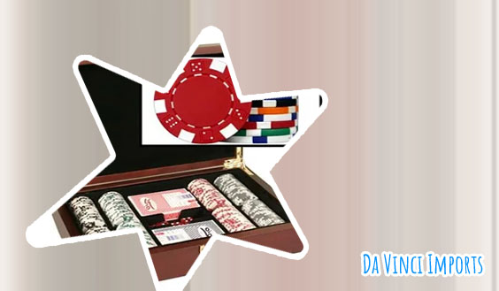 Da vinci poker chip set