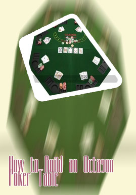 Octagon poker table top
