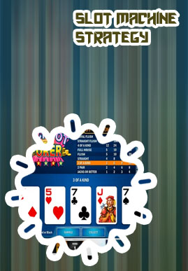 Poker machine strategy