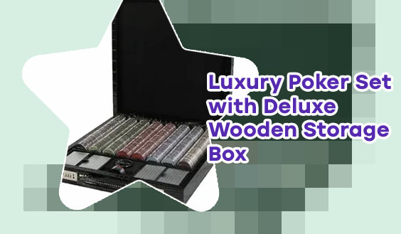 Poker set deluxe