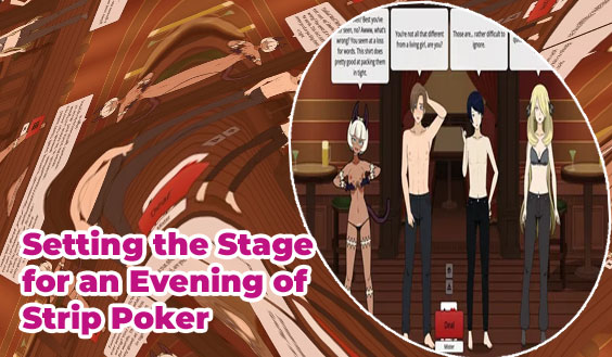 Strip night poker