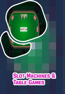 Table top poker machine