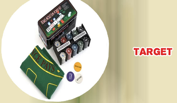 Target australia poker set